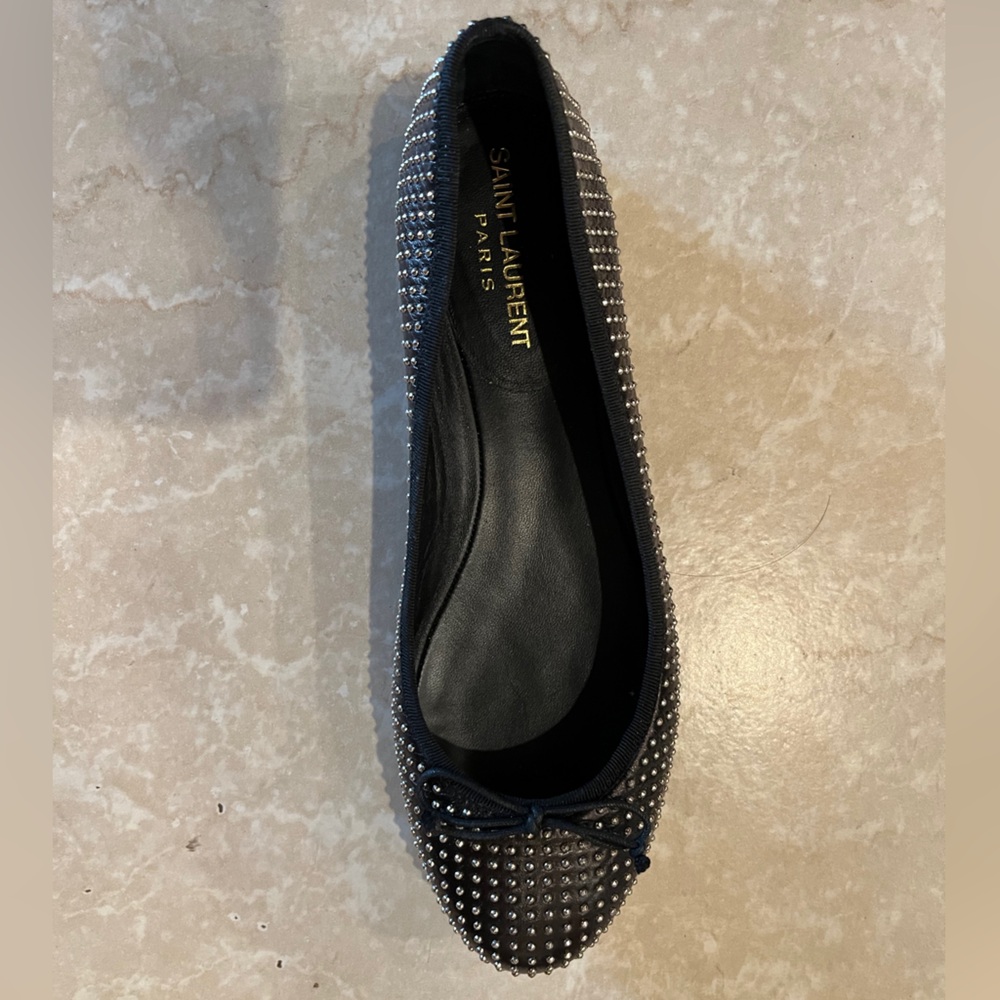 Worn once YSL ballet flat